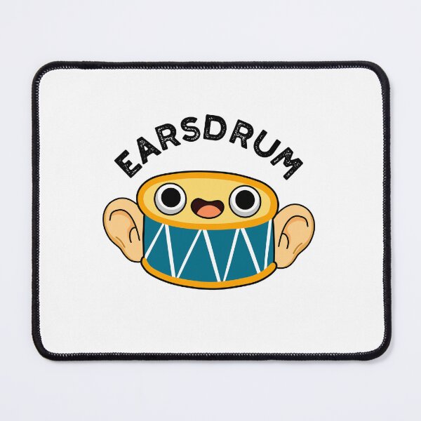 Item preview, Earsdrum Funny Drummer Puns designed and sold by punnybone.