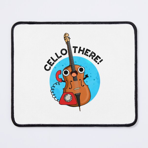 Item preview, Cello There Funny Music Instrument Puns  designed and sold by punnybone.