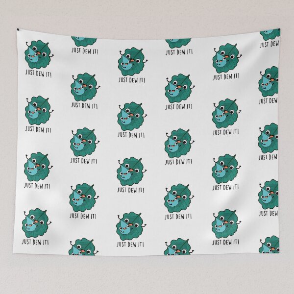 Item preview, Just Dew It Cute Weather Pun designed and sold by punnybone.
