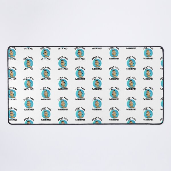 Item preview, Don't Mess With Me Cute Vacuum Cleaner Pun designed and sold by punnybone.