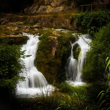 Artwork thumbnail, Split Falls by Ralph Goldsmith