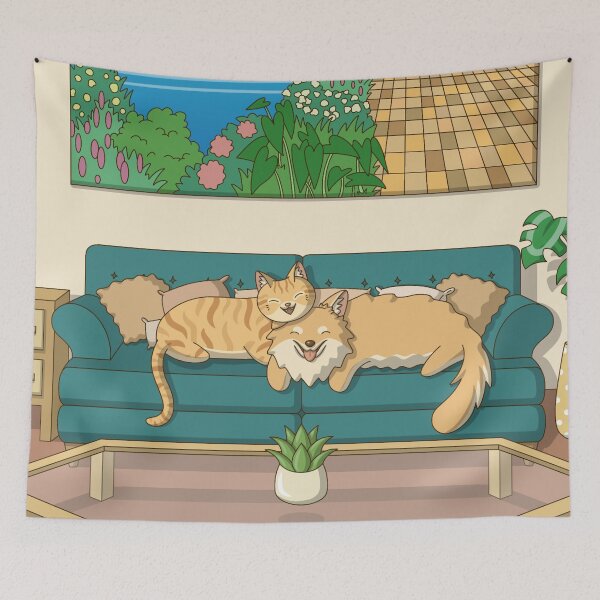 Item preview, Foxy and Pota designed and sold by Kyna Arts.
