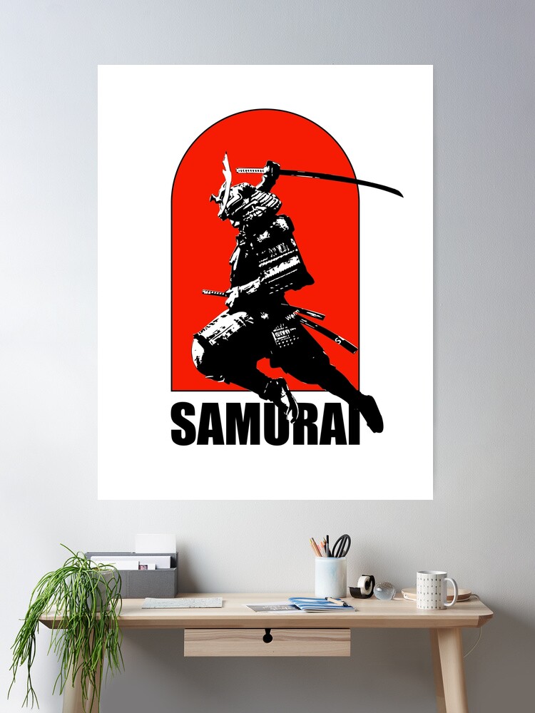 M*a様 2枚セット ソロアルバム　SAMURAIZM 直筆サインポスター Amazon.com: ZXHYWYM Japanese Samurai Wall Art Black and
