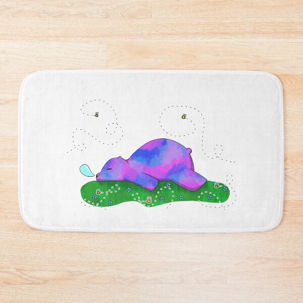 Item preview, Sleeping tie dye bear designed and sold by LoeverofAnimals.