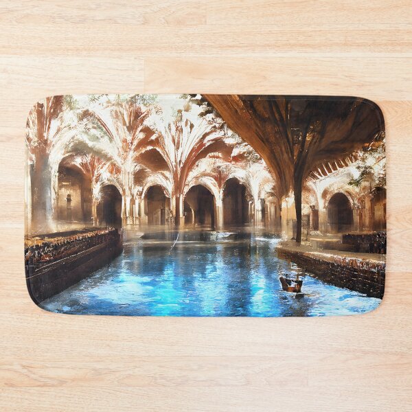 Item preview, Bath House in Spain designed and sold by fizzribbit.