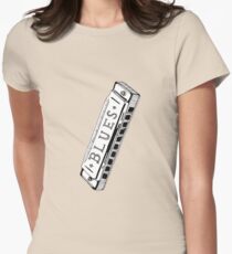 Feelin' Bluesy Women's Fitted T-Shirt