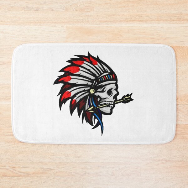 Item preview, ancient Indian with an arrow in his teeth designed and sold by si3iy.
