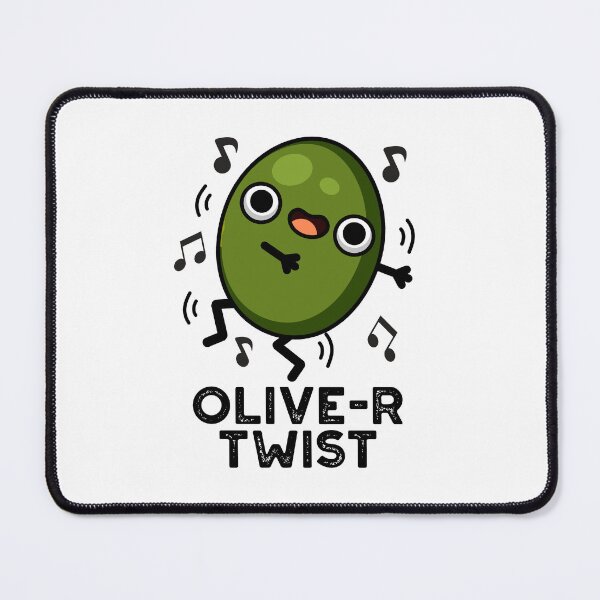 Item preview, Olive-r Twist Funny Fruit Olive Puns designed and sold by punnybone.