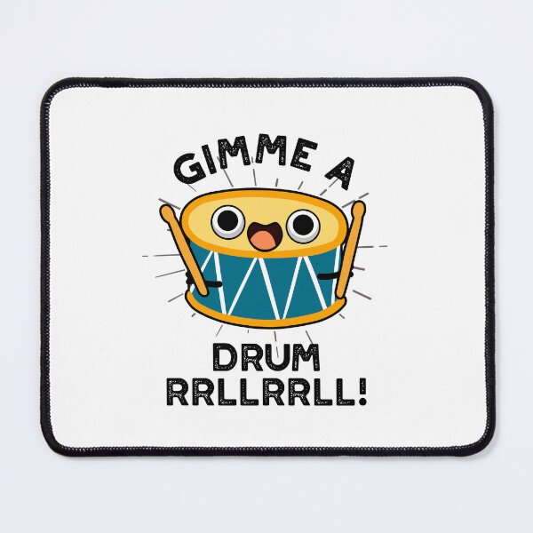 Item preview, Gimme A Drum RRLLRRLL Funny Drummer Puns designed and sold by punnybone.
