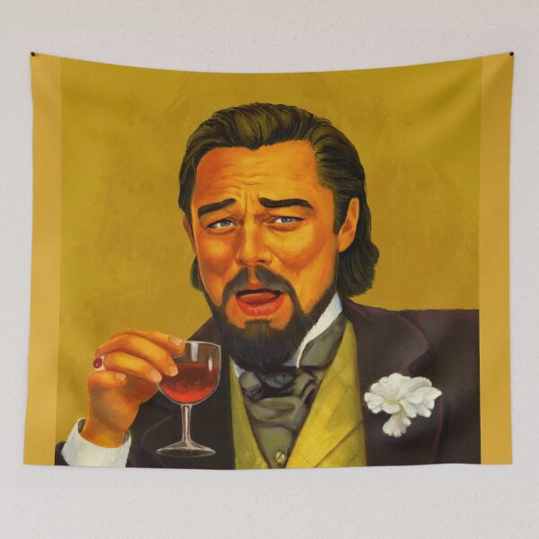 Item preview, Laughing Leo Meme - Watercolor & Digital painting designed and sold by Mashz.