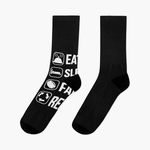 Item preview, Eat Sleep Fantasy Football Repeat Sticker designed and sold by laureljusjv.