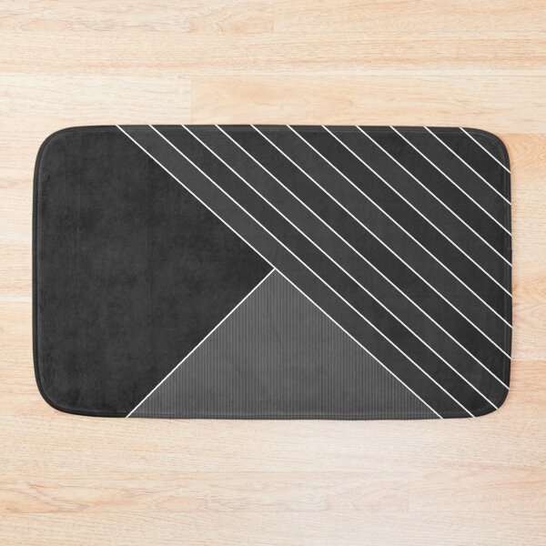 Item preview, Black design with straight lines designed and sold by MinEkkoArt.