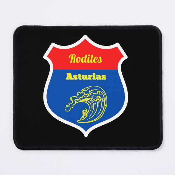 Item preview, Rodiles, Asturias, surfer design logo designed and sold by JohnnieTeag4.