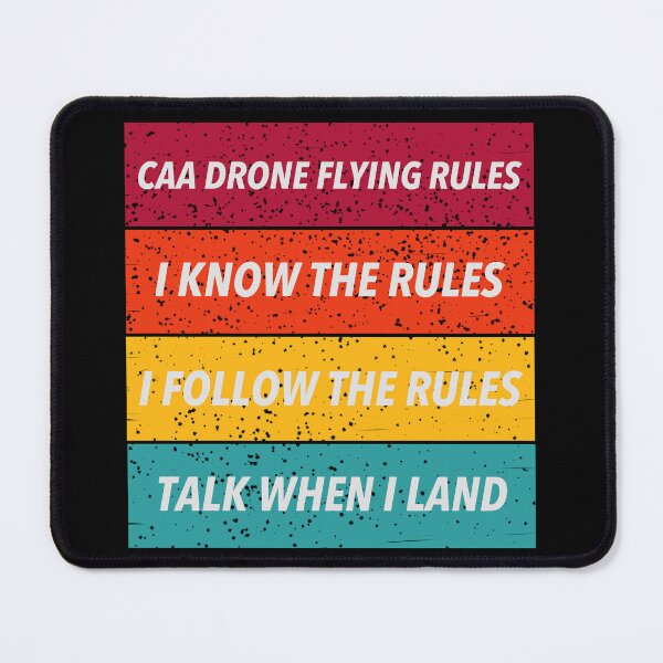 Item preview, DJI MINI 3 PRO CAA DRONE RULES T-SHIRT VINTAGE DISTRESSED designed and sold by stilgoe.