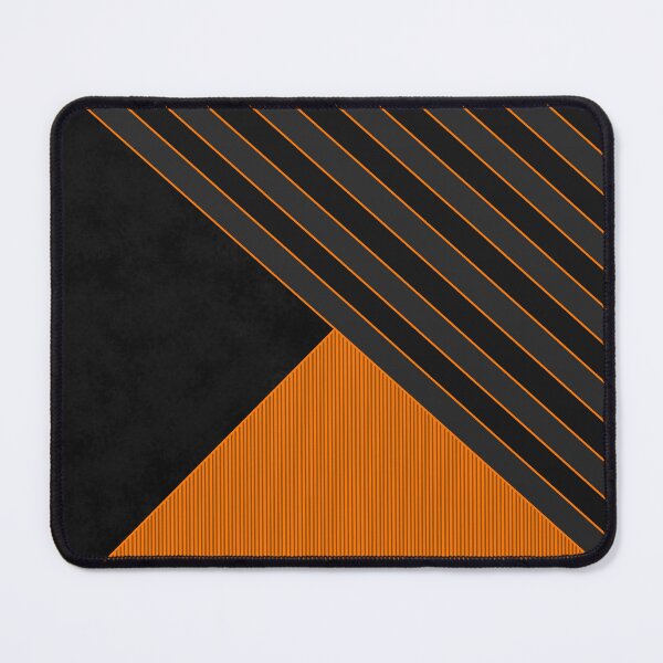 Item preview, orange design of straight lines designed and sold by MinEkkoArt.