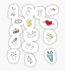 Snapchat Dog Sticker Pack Sticker