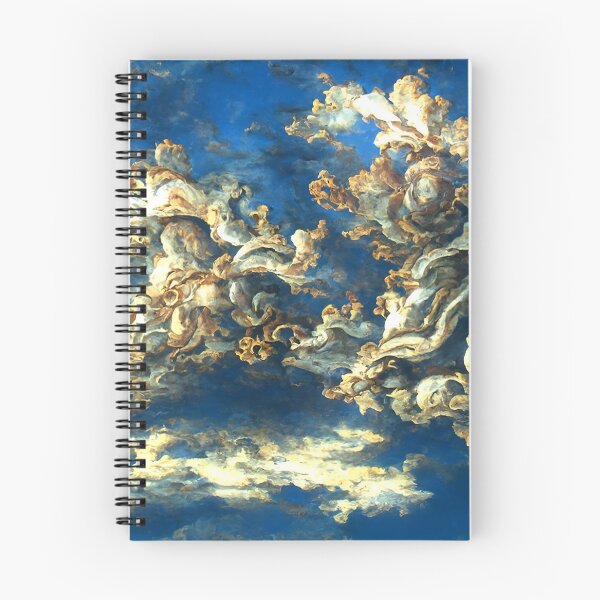 Item preview, Baroque sky (blue) designed and sold by Jazir  De Beauvoir.