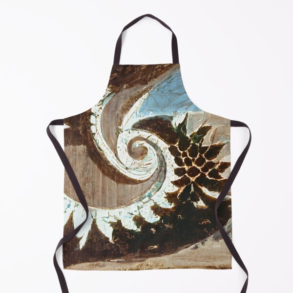 Item preview, Turquoise spiral abstract designed and sold by fizzribbit.