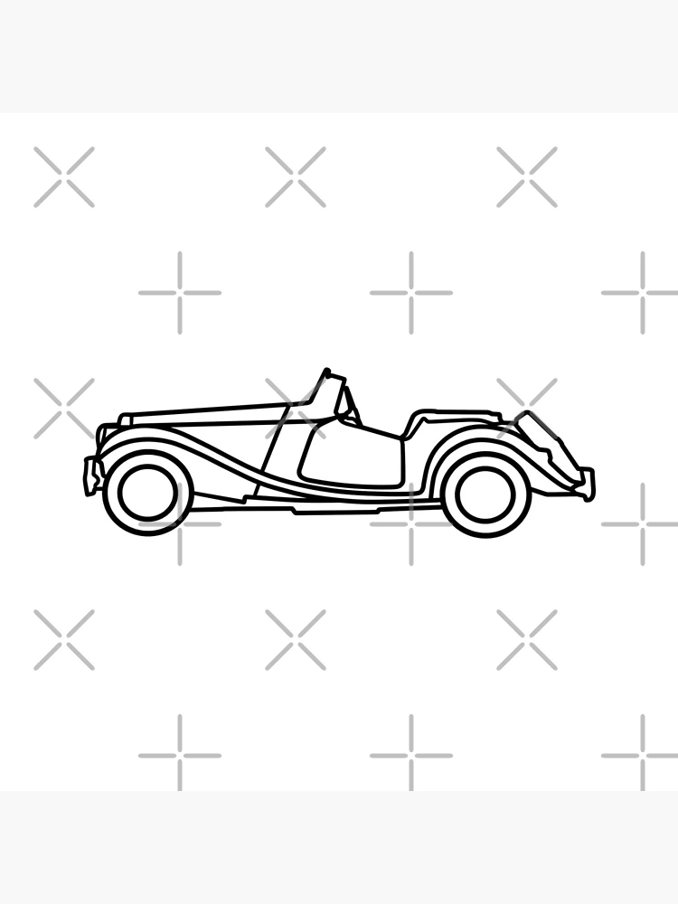 Thumbnail 5 of 5, Coasters (Set of 4), MG TF designed and sold by AutoClub.