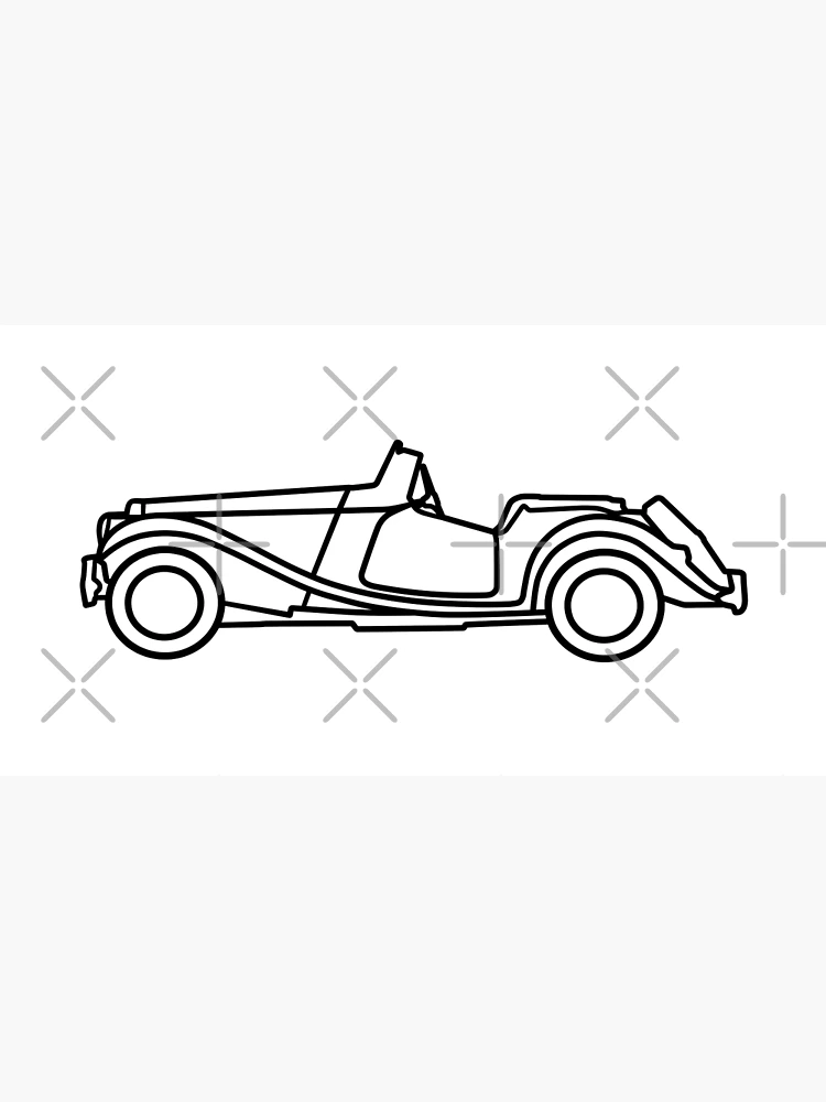 Thumbnail 3 of 3, Poster, MG TF designed and sold by AutoClub.