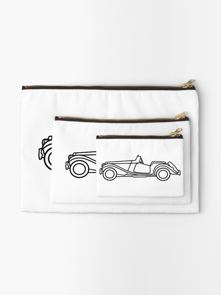 Thumbnail 2 of 4, Zipper Pouch, MG TF designed and sold by AutoClub.
