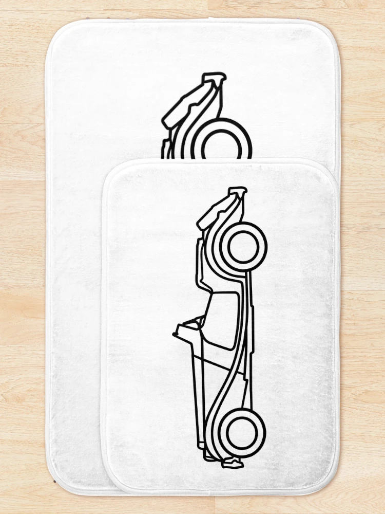 Thumbnail 5 of 6, Bath Mat, MG TF designed and sold by AutoClub.