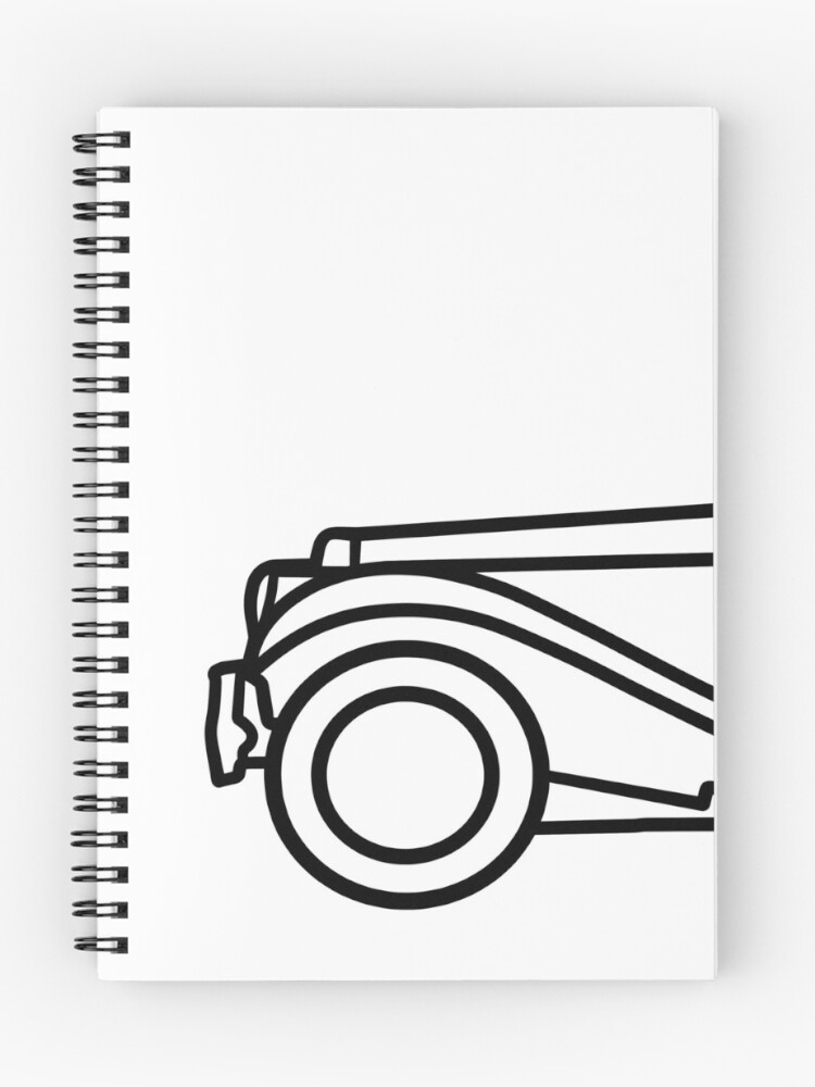 Imagen 1 de 3, Cuaderno con la obra MG TF, diseñada y vendida por AutoClub.
