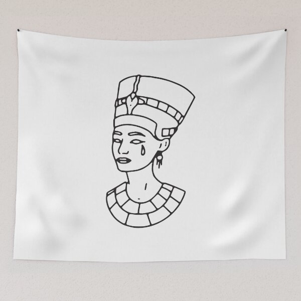 Item preview, Nefertiti with a tear designed and sold by Ayoub Debabi.