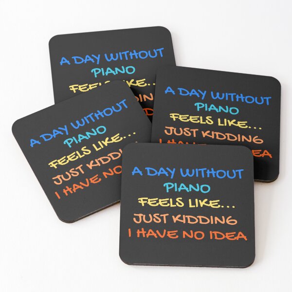 Item preview, A DAY WITHOUT PIANO designed and sold by stijl-d-zijnh.