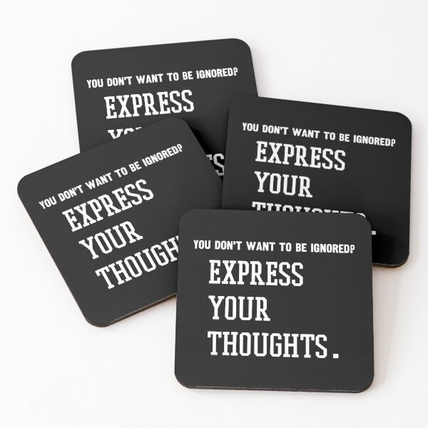 Item preview, You don't want to be ignored? Express your thoughts. designed and sold by 1Lio.