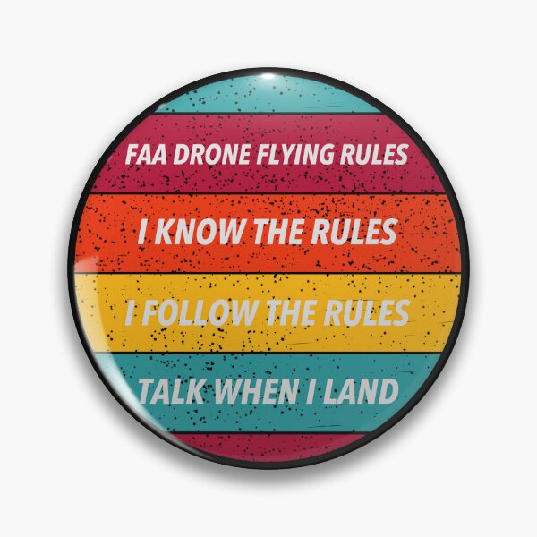 Item preview, Drone - Funny Drone T-Shirt Drone Pilot Tee DJI Mini 3 Pro FAA Drone Rules Round Vintage Distressed designed and sold by stilgoe.