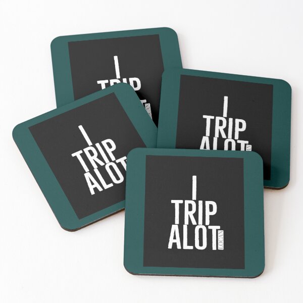 Item preview, I TRIP A LOT  T1  White Letters Graphic    designed and sold by Shautler1.