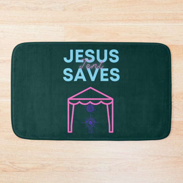 Item preview, Jesus tent saves - Bonnaroo inside jokes (funny, music festival designs)   designed and sold by Shautler1.