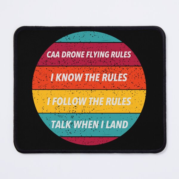 Item preview, Drone - Funny Drone T-Shirt Drone Pilot Tee DJI MINI 3 PRO CAA DRONE RULES T-SHIRT ROUND VINTAGE DISTRESSED designed and sold by stilgoe.