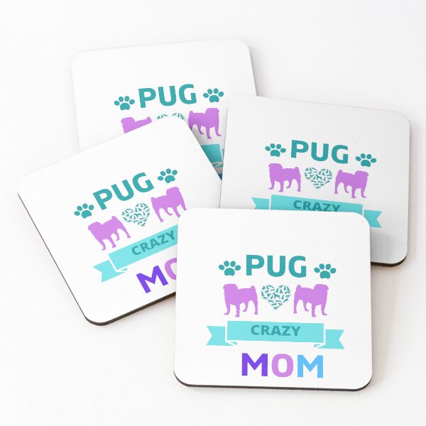 Item preview, Pug Crazy Mom designed and sold by Doggymadness.