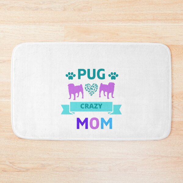 Item preview, Pug Crazy Mom designed and sold by Doggymadness.