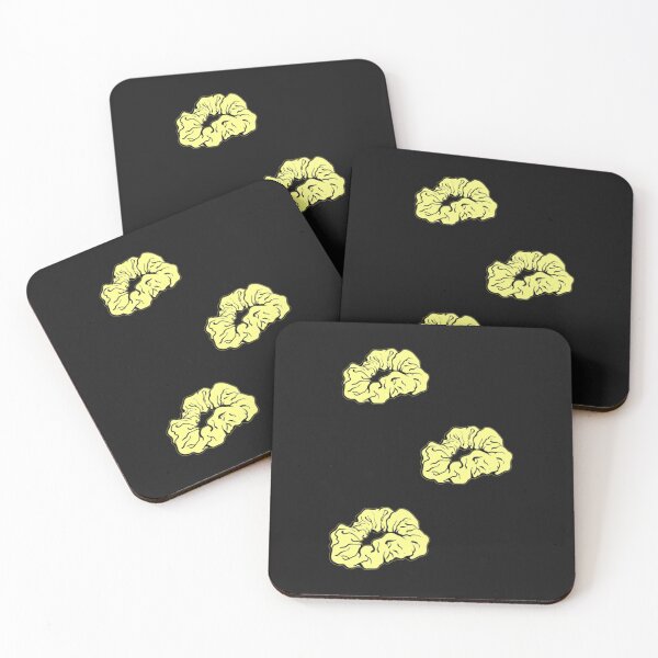 Item preview, Package of yellow scrunchies stickers designed and sold by centerqrnol.