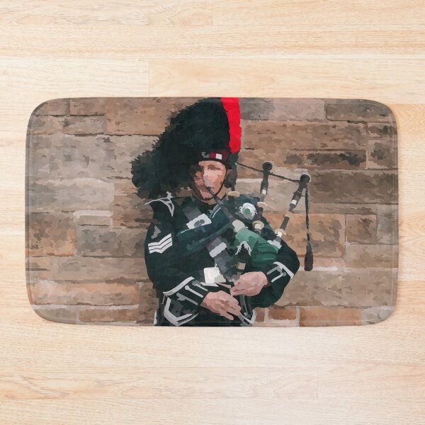 Item preview, Scottish Bagpiper - Watercolour Style designed and sold by WWWC2288.