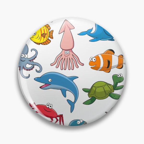 Item preview, Cute Cartoon Ocean Fish Underwater - Aquatic And Marine Life designed and sold by anes18.