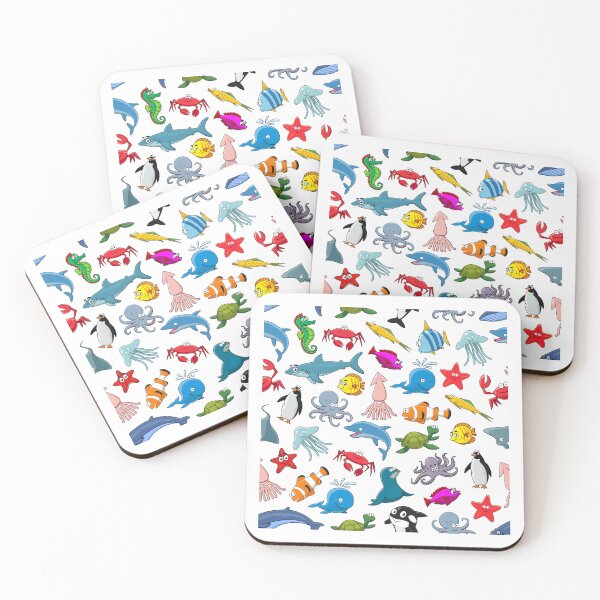 Item preview, Cute Cartoon Ocean Fish Underwater - Aquatic And Marine Life designed and sold by anes18.