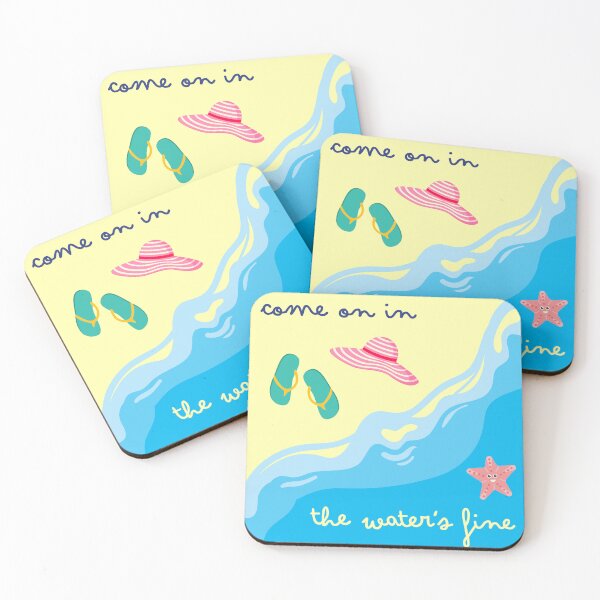 Item preview, The water's fine, come on in  designed and sold by trendingatees.