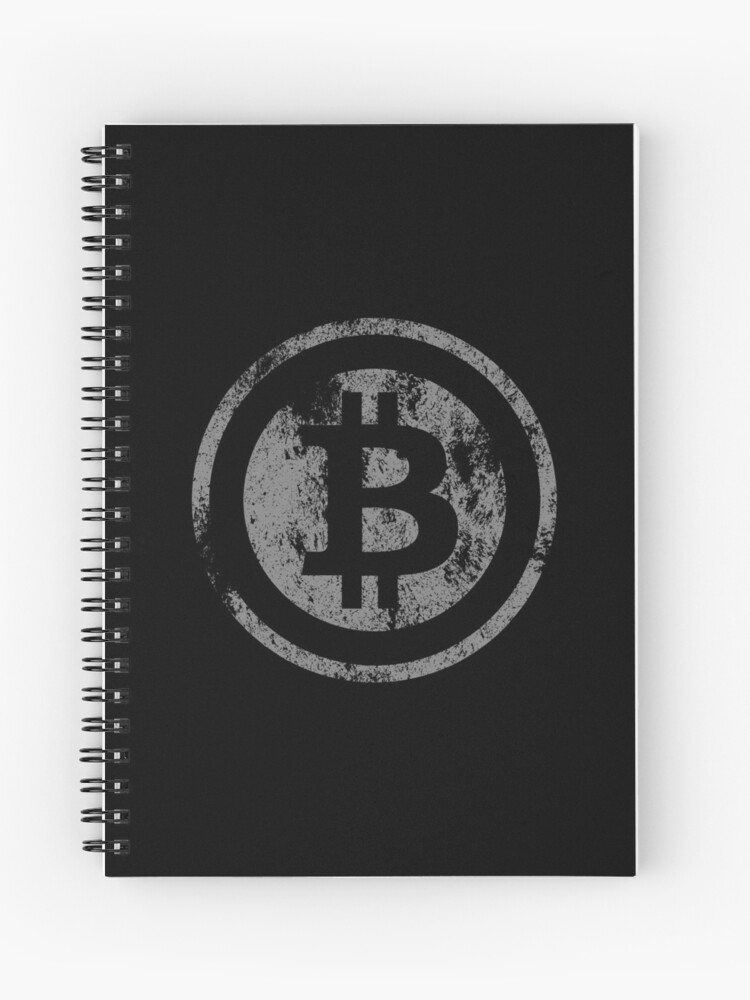 Thumbnail 1 of 3, Journal, Vintage Bitcoin logo designed and sold by goodspy.