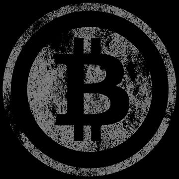 Artwork thumbnail, Vintage Bitcoin logo by goodspy