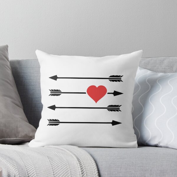 Item preview, Cupid's Arrow Valentine's Day Heart designed and sold by TheShirtYurt.