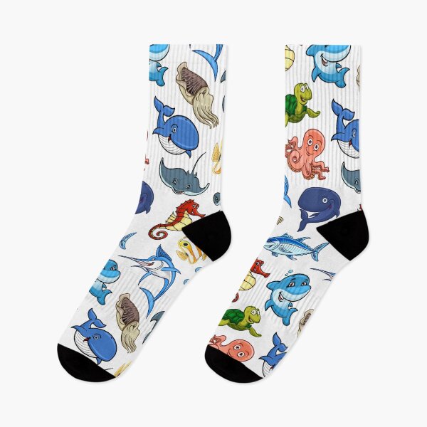 Item preview, Kawaii Cartoon Ocean Animals Underwater  designed and sold by anes18.
