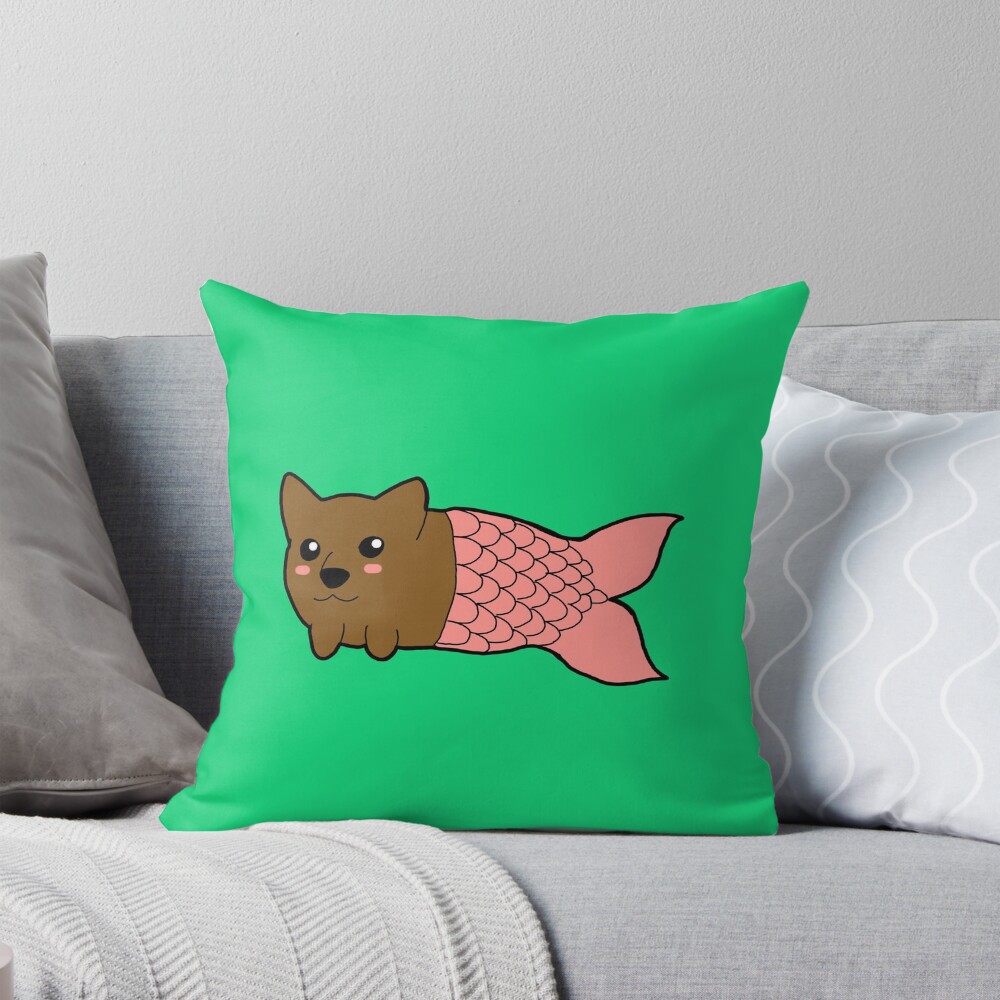Item preview, Throw Pillow designed and sold by MulletLicker.