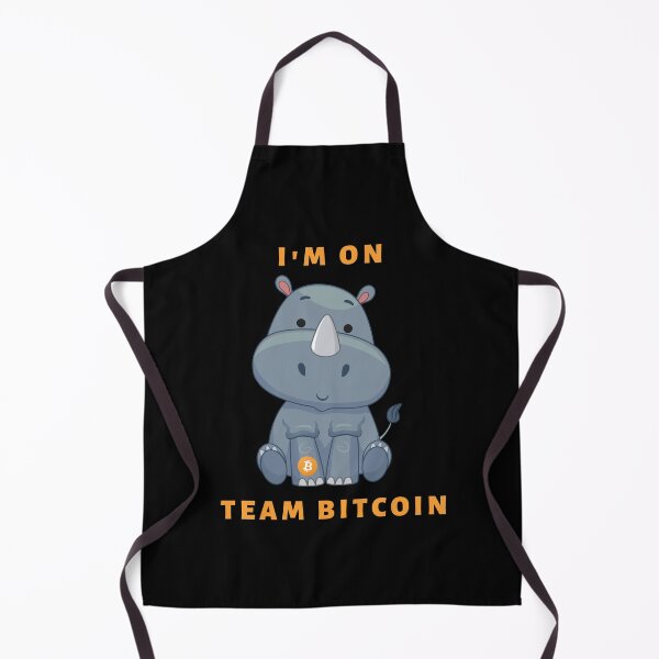 Item preview, Hippo : I'm on team Bitcoin (Bold) designed and sold by CryptoBeings.