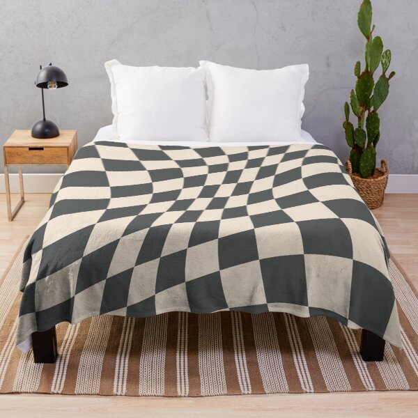 Item preview, Wavy Twist Psychedelic Checkerboard designed and sold by yphien.