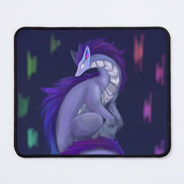 Item preview, Long Rainbow Dragon Painting designed and sold by JayrogueArtw0rk.