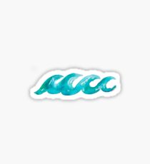 Watercolor Wave Sticker